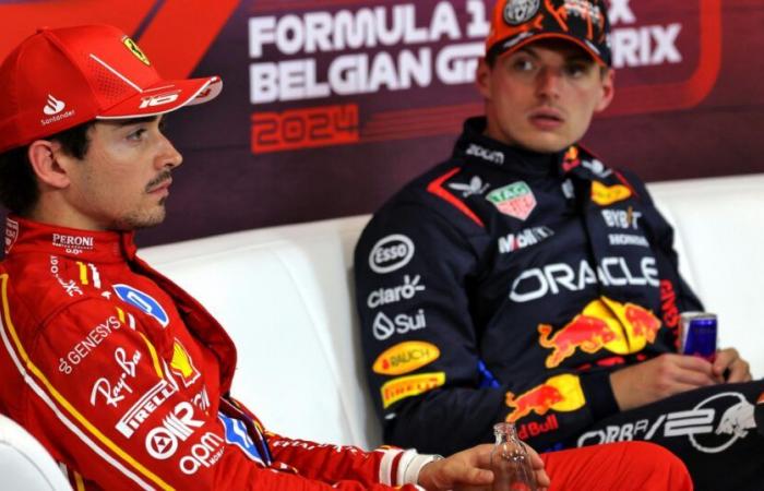 FIA explains why Verstappen and Leclerc received different F-word punishments