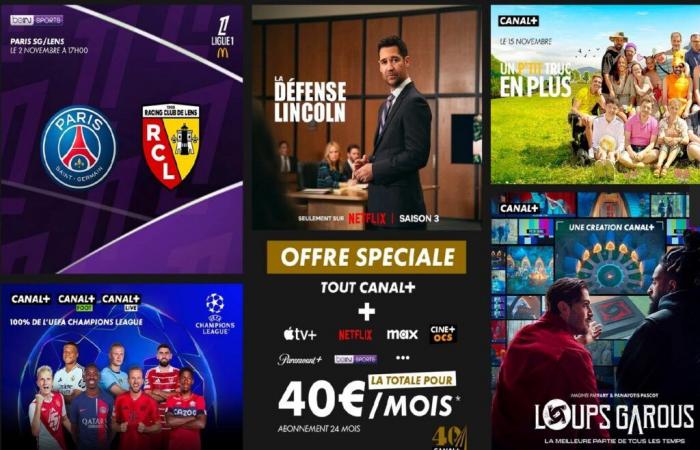 Canal+ is 40 years old! He's coming out with a CRAZY offer, with all the streaming and sports for 3x nothing ????