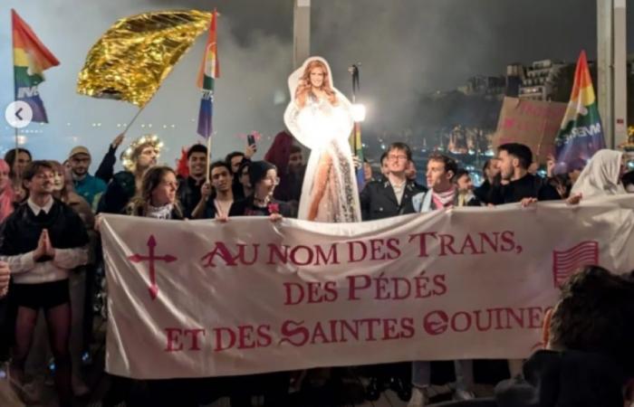 a rally organized to “rehomosexualize” Paris