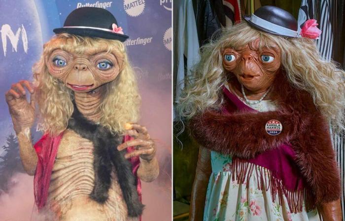 Heidi Klum Debuts Elaborate E.T. Halloween Costume After Janelle Monáe Did Her Own Take