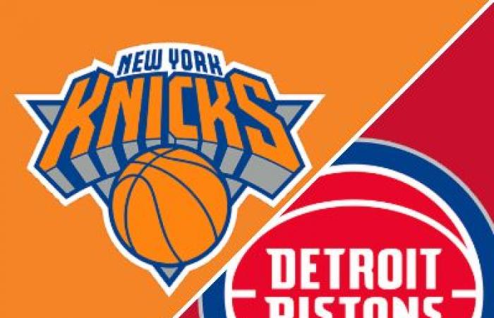 Knicks 128-98 Pistons (Nov 1, 2024) Game Recap