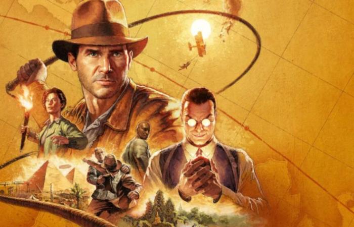 Focus on Indiana Jones and the Ancient Circle in video