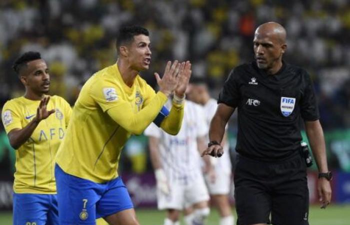 5 Times Cristiano Ronaldo Was Furious at Referees for Calls Favoring Al Hilal Against Al Nassr