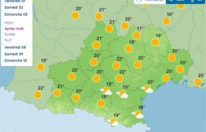 Weather report. What will the weather be like for this first long weekend of November in Toulouse and Occitanie?