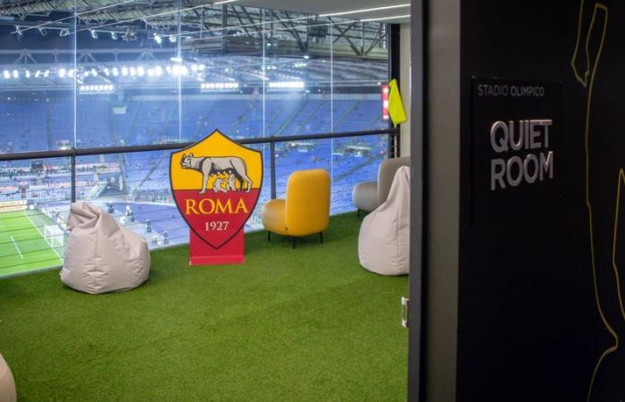 Rome-Turin, the Quiet Room inaugurated at the Olimpico: the initiative