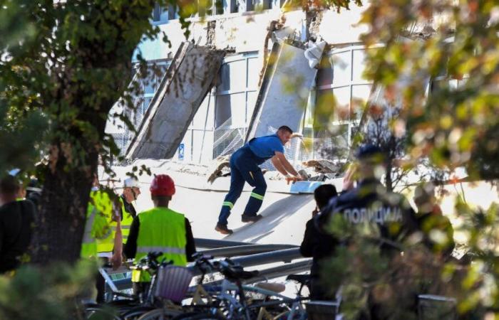 Roof collapses at Serbian train station: at least 8 dead