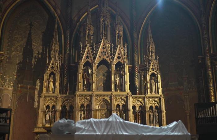 The shocking sculpture by a Toulouse artist to denounce the excesses of Abbé Pierre and the silence of the church