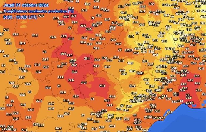 Spring sets in for several days in Occitania, remarkable mildness and warmth in places!