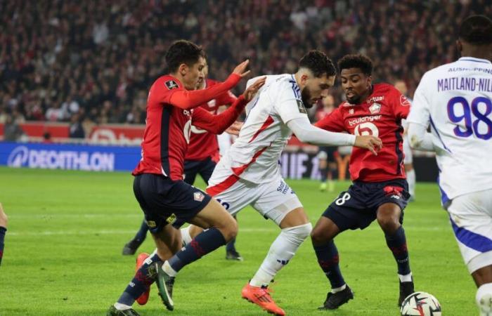 Lyon (logically) snatches a draw at the end, Lille on the podium