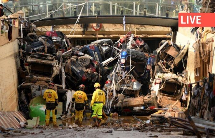 Direct – Floods in Spain: new death toll of 250, hundreds of volunteers armed with brushes and shovels