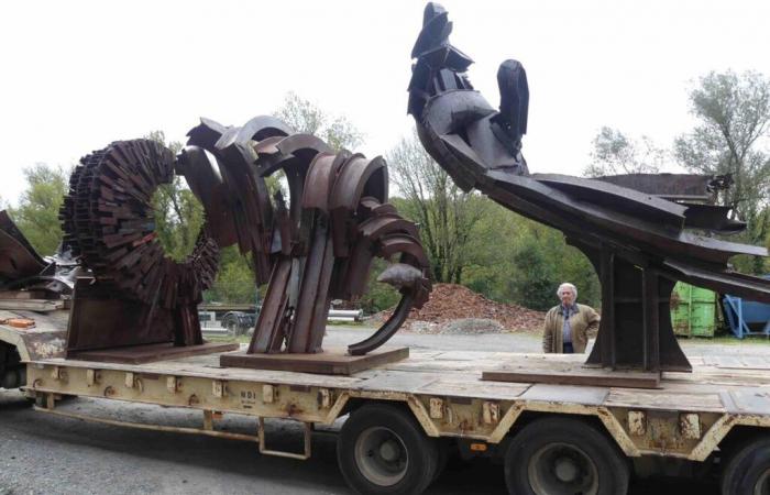 Monumental sculptures arrive in the Tarn for a month