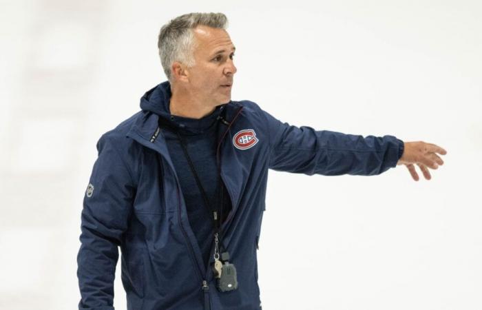 NHL: a punishing training awaited the Canadiens players on Friday