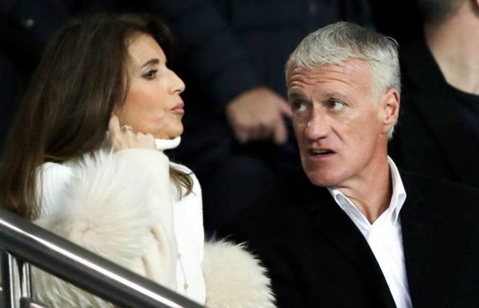 Deschamps calmed by his wife