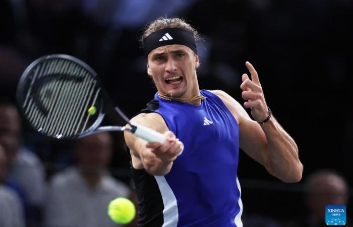 Highlights of Paris ATP Masters 1000 tennis tournament-Xinhua