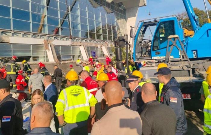 Novi Sad: Roof collapses at train station in Serbia, killing 12