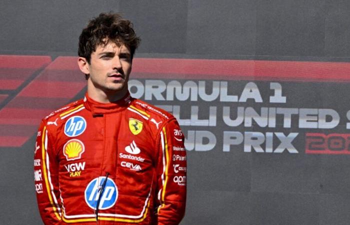 Charles Leclerc Receives Punishment for Cursing at Conference Following in Max Verstappen’s Footsteps