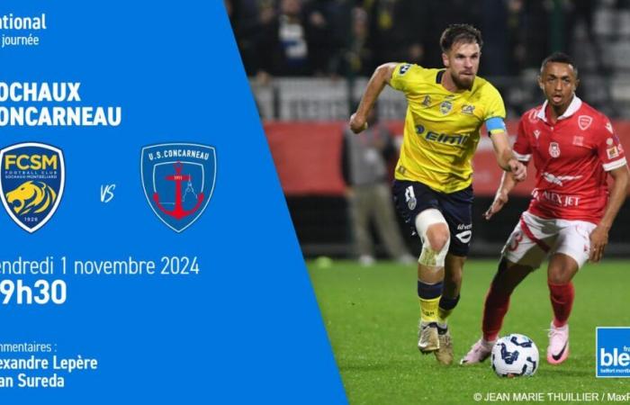 LIVE – National: experience the Sochaux – Concarneau match