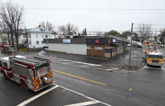 Fire at the Grocery Store in Saint-Alexandre-de-Kamouraska