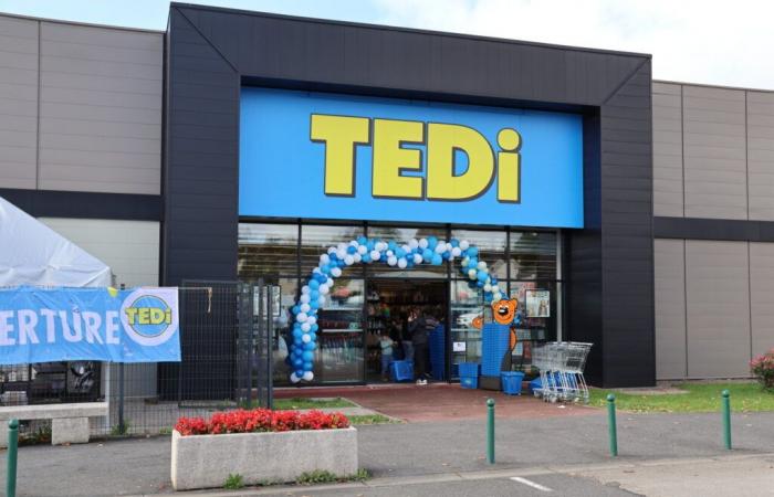 the TEDi hard discount installed next to Intermarché