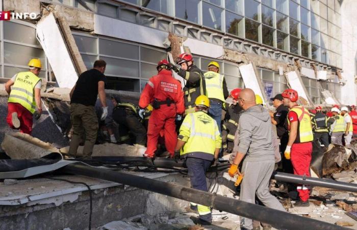 Serbia: exterior roof of station collapses, at least 14 dead