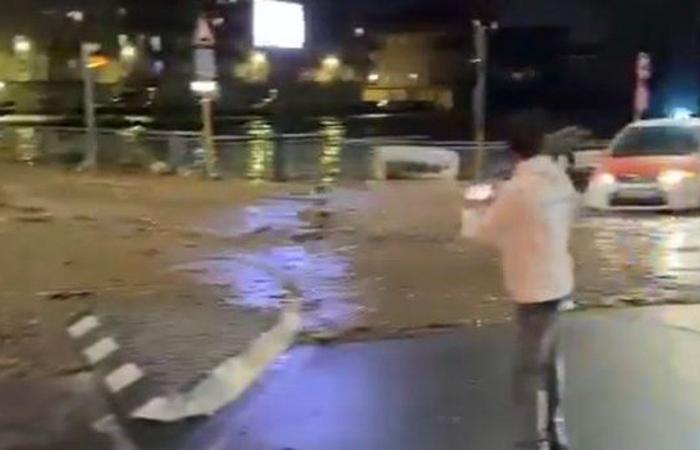 Deadly floods in Spain: they film the arrival of water in Valencia, and how everything became chaotic in just a few seconds