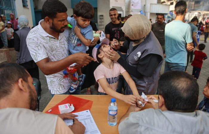 Blinken calls on Israel to “urgently” allow polio vaccinations to resume in Gaza