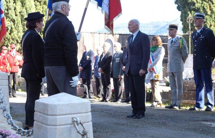 The memory of fighters who died for France commemorated in Millau