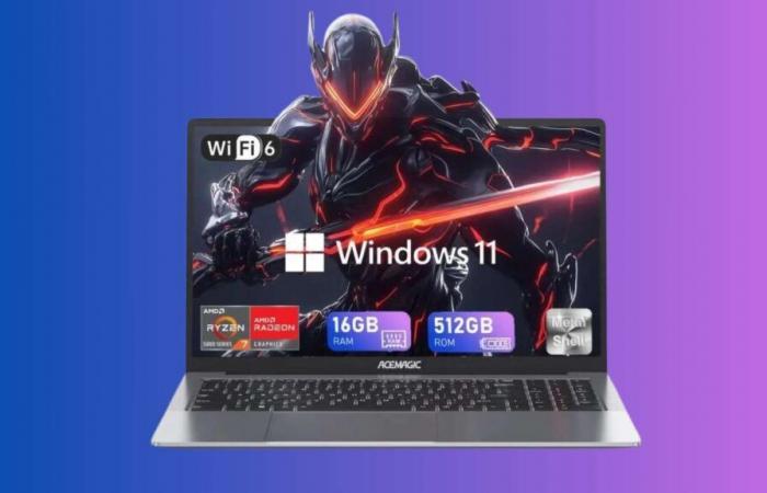 Perfect for gaming, this ACEMAGIC laptop PC is available at a low price!