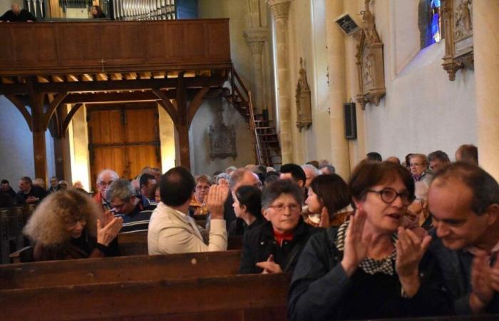 Known throughout the world, this musician inaugurated this new organ in Calvados