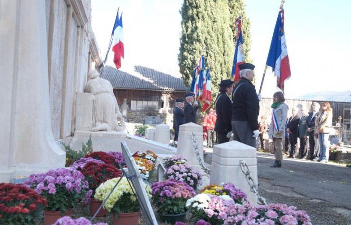 The memory of fighters who died for France commemorated in Millau