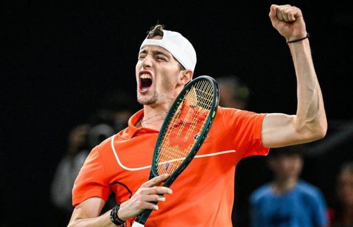 Ugo Humbert's feat in Paris: the Frenchman eliminates world No.2 Carlos Alcaraz to qualify for the quarter-finals