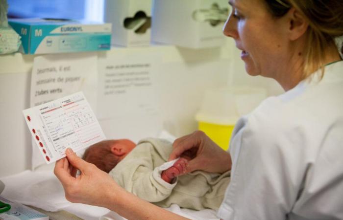 Sickle cell anemia, an anemia of genetic origin, finally detected in all newborns