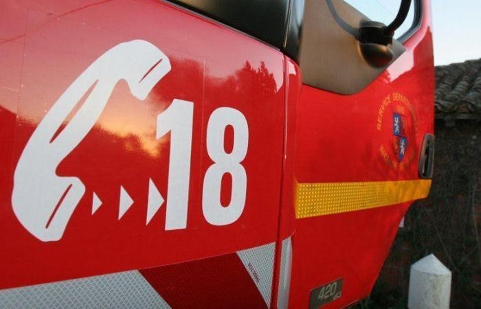 A roof partially collapses in Mane, south of Haute-Garonne, the terraced house threatens to collapse