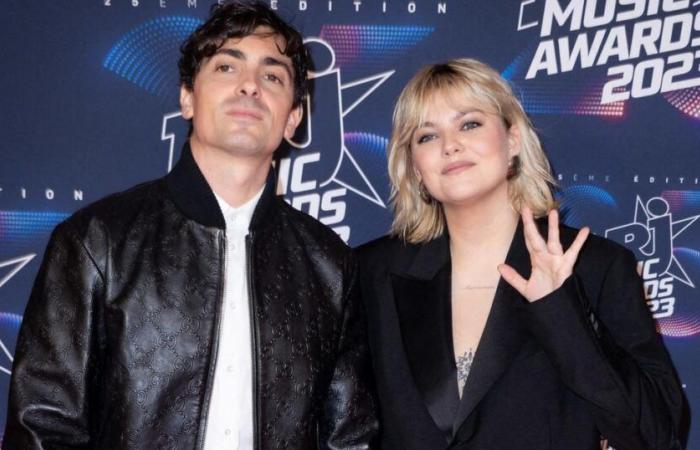 Louane formalizes her engagement with her companion, Florian Rossi