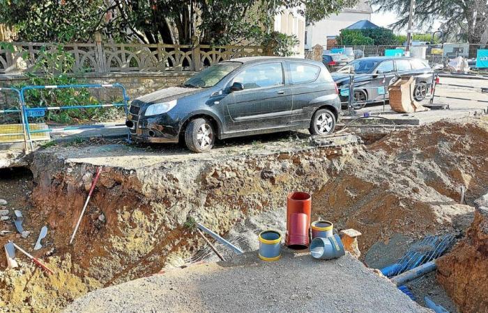 In Quimper, this car will inevitably run less well now