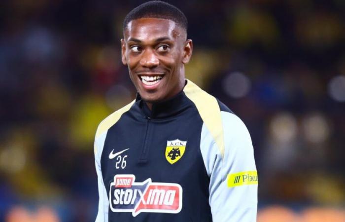 Anthony Martial smiles again