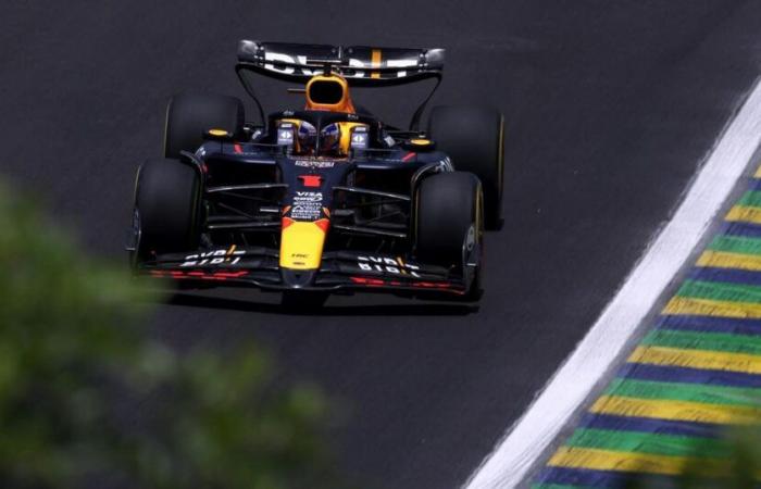 Max Verstappen penalized five places at the start of the Brazilian Grand Prix on Sunday