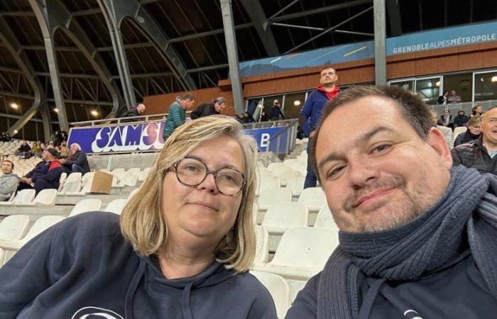 Pro D2: they are two SU Agen supporters who made the trip to the Stade des Alpes in Grenoble!