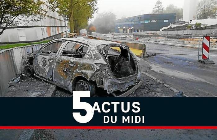 Fireworks mortar shots in Brest, fire in Guingamp, shooting in Poitiers: mid-day update