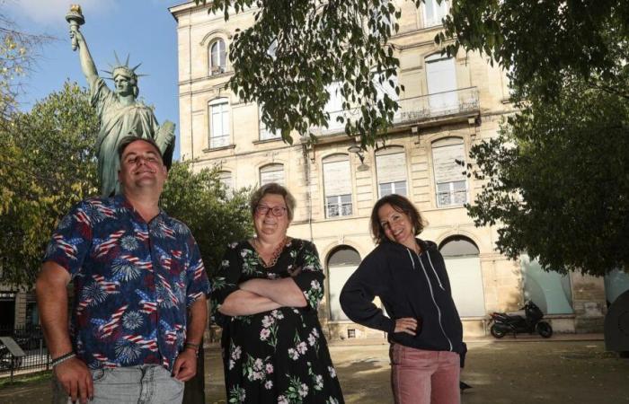 in Gironde, American expatriates “worried about the future” of the United States