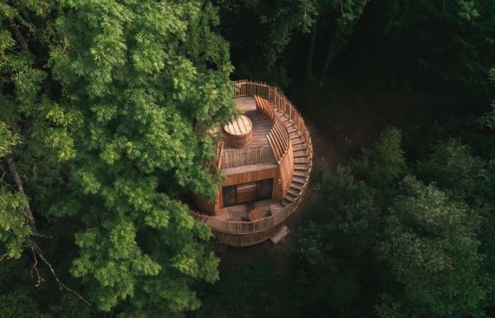 In Chassey-lès-Montbozon, Great Lakes cabins by AW²