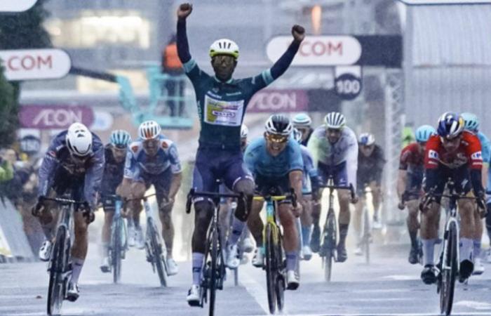 Cycling. Saitama Critérium – Biniam Girmay dominated Primoz Roglic and Cavendish in Japan