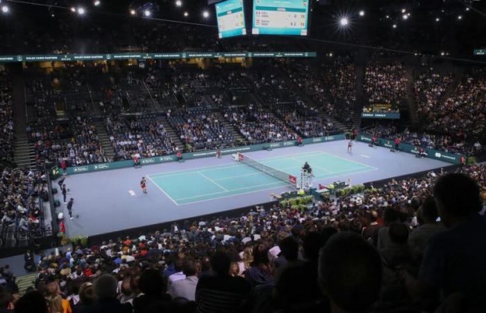 for its last tennis tournament, Bercy kept the sense of celebration