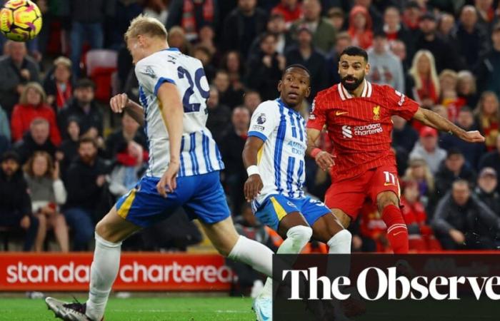 Liverpool back on top after Salah completes comeback win over Brighton | Premier League