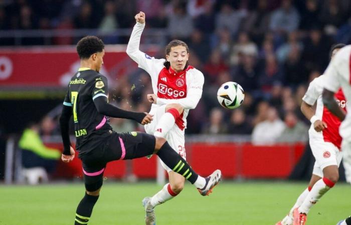 Three days after Klassieker, Ajax also wins the top match against PSV