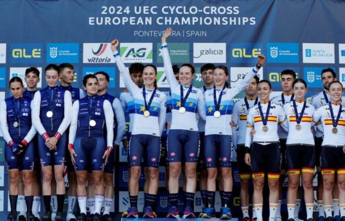 Cycling. Cyclo-cross – Europe – France dethroned by Italy in mixed relay