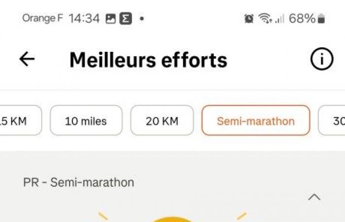 I used the Decathlon app for five months to run a half marathon