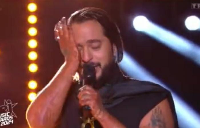 VIDEO. Slimane accused of sexual harassment: the singer's speech in tears at the NRJ Music Awards 2024