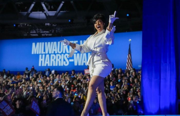 Watch Cardi B’s Powerful Speech at Kamala Harris’ Milwaukee Rally