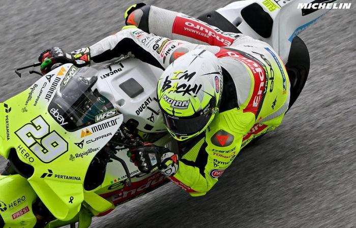 MotoGP Malaysia J2, Andrea Iannone (Ducati Q17/S19): “In Superbike, there is not 1% of the aerodynamic load that we have in MotoGP”